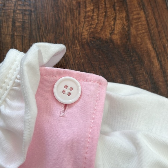 Jack-o-lantern bubble with white ruffle under tee - Picture 4 of 8